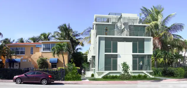 8204 Harding Avenue Townhomes by Gustavo J. Ramos Architect in Miami Beach - photo 1 1