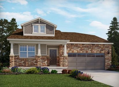 Ridgeline Vista: The Canyon Collection by Meritage Homes in Brighton - photo 0