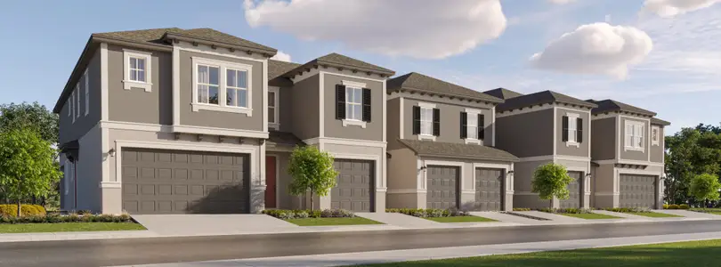 The Townes at Cross Creek by Lennar in Tampa - photo 1