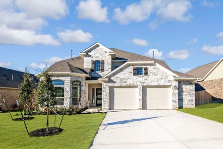 Park/Lakeside at Blackhawk 70' by Coventry Homes in Pflugerville - photo