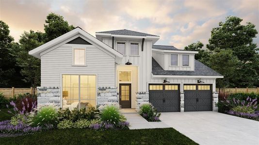 Easton Park 40' by Perry Homes in 7808 Skytree Drive, Austin, TX 78744 - photo