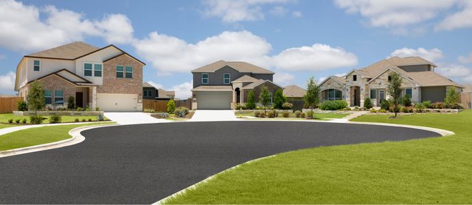 Devine Lake: Highlands 3-Car Collection by Lennar in Leander - photo 0 0
