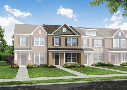 Brookdale Village Townhomes by Eastwood Homes in Charlotte - photo