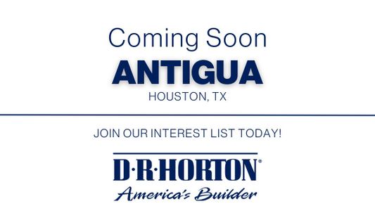 Antigua by D.R. Horton in Houston - photo 1