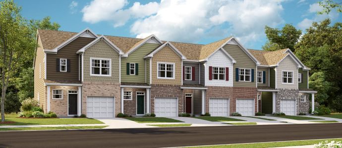 Chateau: Towns by Lennar in Charlotte - photo
