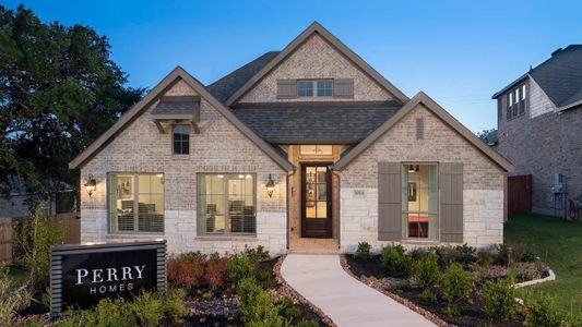 Johnson Ranch 70' by Perry Homes in 31020 Clover Pass, Bulverde, TX 78163 - photo