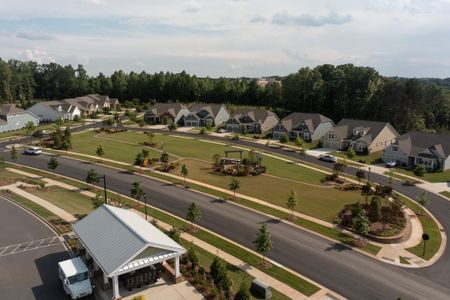 Aerial view of neighborhood Pocket Park