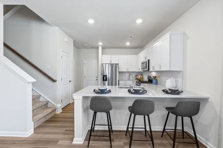 Auden model home kitchen