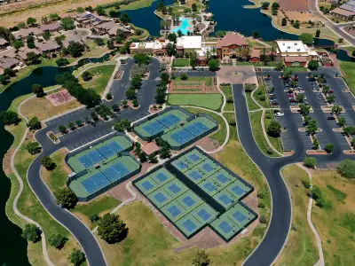 It's easy to stay active at Province with amenities like pickleball, tennis, and bocce courts.