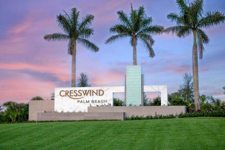 Cresswind Palm Beach at Westlake Entry Monument