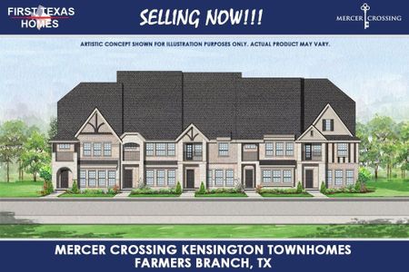 Mercer Crossing – Kensington Townhomes by First Texas Homes in Farmers Branch - photo 2 2