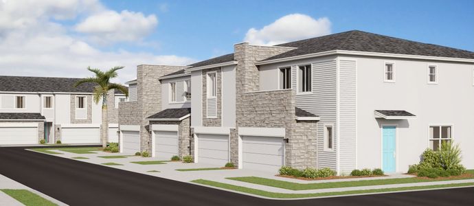 Champions Pointe: Champions Pointe Townhomes II by Lennar in Davenport - photo 0 0