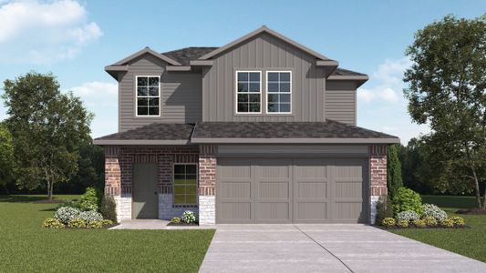 New construction Single-Family house 685 Lake Sweetwater Lane, Buda, TX 78610 The Florence- photo 0 0