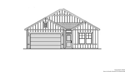 New construction Single-Family house 16520 Rosemary Ridge, Elmendorf, TX 78112 - photo 0