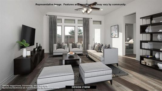 New construction Single-Family house 5918 Regala Drive, Manvel, TX 77578 Design 2169W- photo 2 2