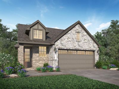 New construction Single-Family house 3001 Ballast Green Drive, Texas City, TX 77568 Cupertino- photo 0
