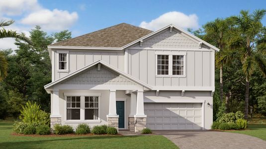 New construction Single-Family house 1856 Flourish Avenue, Kissimmee, FL 34744 Peabody- photo 0 0