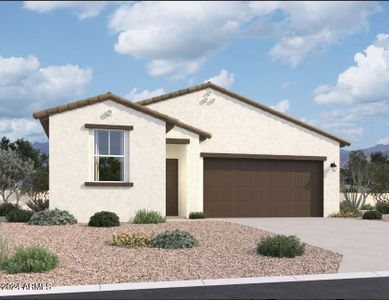 New construction Single-Family house 47529 W Kenner Drive, Maricopa, AZ 85139 Poppy Homeplan- photo 0 0