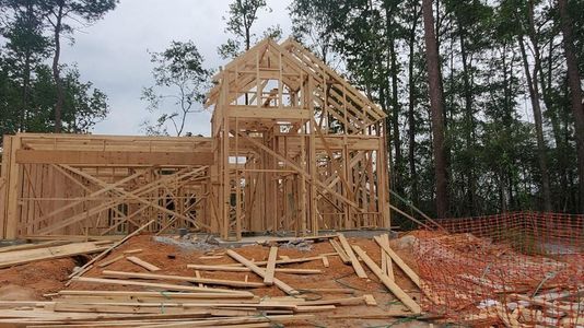 New construction Single-Family house 410 Embden Rim Drive, Willis, TX 77318 The Thornleigh- photo 1 1
