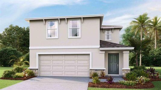 New construction Single-Family house 5359 Blue Estuary Drive, Wimauma, FL 33598 - photo 0