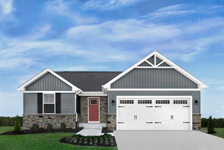New construction Single-Family house 290 Haddonfield Court, Youngsville, NC 27525 Grand Bahama- photo 0