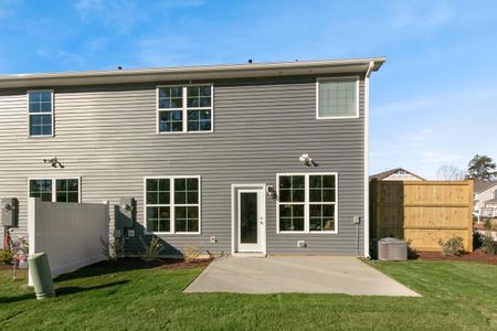 New construction Townhouse house 730 Andrade Drive, Fuquay Varina, NC 27526 The Linville- photo 41 41