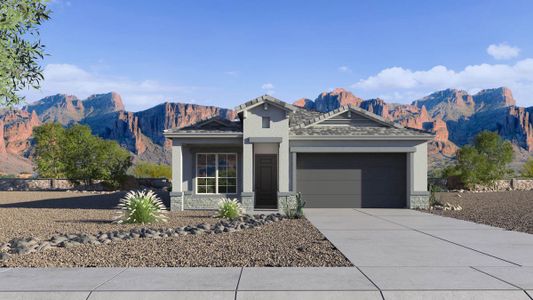 New construction Single-Family house Mockingbird, 5942 East Cat Balue Drive, Phoenix, AZ 85054 - photo