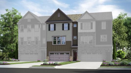 New construction Townhouse house 11740 Providence Rd W, Charlotte, NC 28277 - photo 0