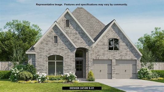 New construction Single-Family house 2474W, 7385 Grandview Meadow Drive, Magnolia, TX 77354 - photo