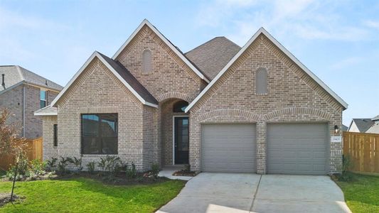 New construction Single-Family house 21421 Oakwood Drive, Waller, TX 77484 Blake Homeplan- photo 0