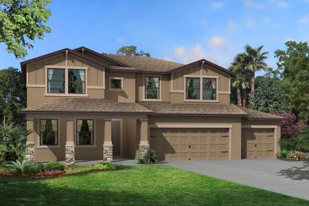 New construction Single-Family house 2486 Clary Sage Drive, Spring Hill, FL 34609 Santa Monica- photo 0 0