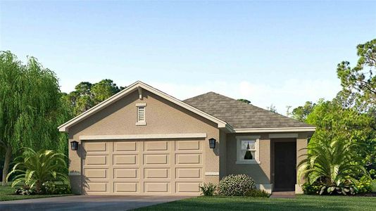 New construction Single-Family house 5847 Silver Moonlight Drive, Palmetto, FL 34221 - photo 0 0