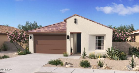 New construction Single-Family house 23376 W Fulton Street, Buckeye, AZ 85326 Orinoco- photo 0