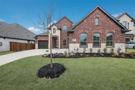 New construction Single-Family house 6821 Turner Falls Circle, Argyle, TX 76226 Everton- photo 0