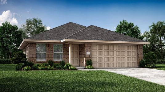 New construction Single-Family house Fullerton II, 14917 Trapper Trail, Fort Worth, TX 76052 - photo