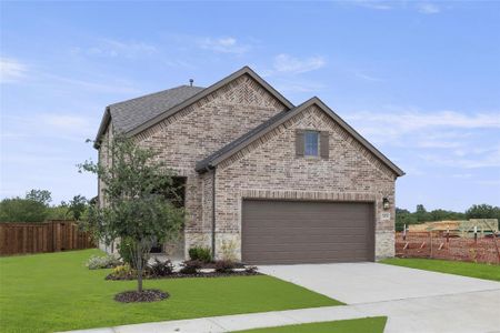 New construction Single-Family house 1676 Gracehill Way, Forney, TX 75126 Blanton Homeplan- photo 1 1