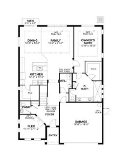 New construction Single-Family house 2448 Clary Sage Drive, Spring Hill, FL 34609 Santa Monica- photo 1 1