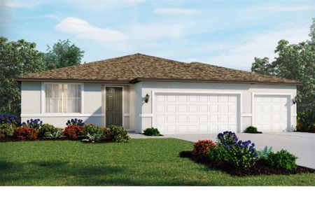 New construction Single-Family house 14062 Ginnie Springs Way, Parrish, FL 34219 - photo 0
