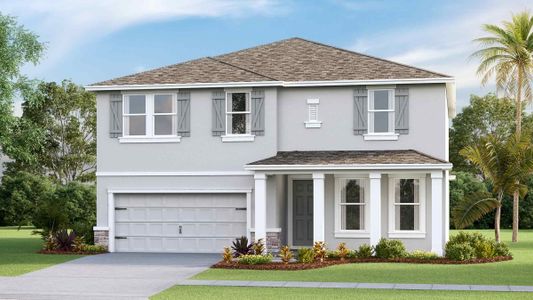 New construction Single-Family house Hemingway, 3537 Golden Wheat Lane, Plant City, FL 33565 - photo
