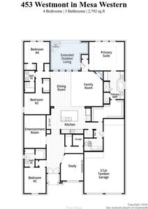 New construction Single-Family house 453 Westmont, Cibolo, TX 78108 213 Plan- photo 1 1