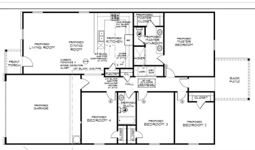 New construction Single-Family house 145 W Jackson Street, West Columbia, TX 77486 - photo 4 4