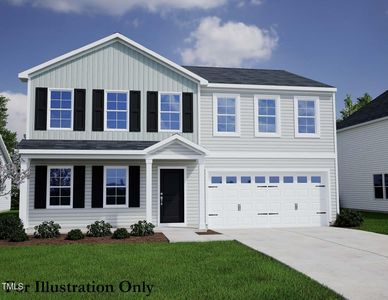 New construction Single-Family house 185 Spotted Bee Way, Youngsville, NC 27596 - photo 0