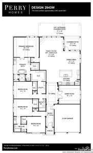 New construction Single-Family house 1713 Windward Way, Seguin, TX 78155 Design 2943W- photo 7 7