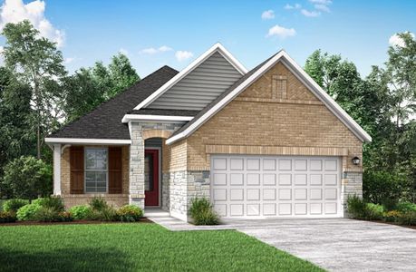 New construction Single-Family house Hickory, 5014 Mesa Cove Drive, Katy, TX 77493 - photo