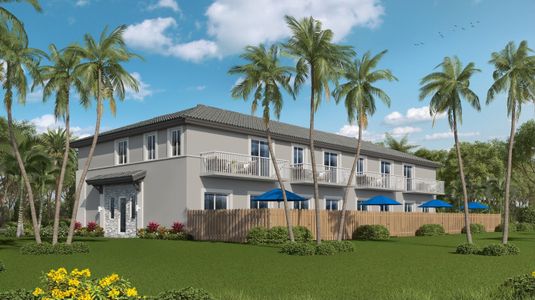 New construction Townhouse house Iris, SW 172nd Ave & SW 336th St, Homestead, FL 33034 - photo