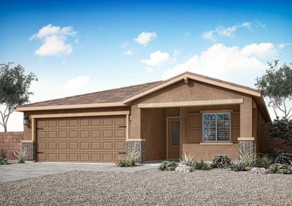 New construction Single-Family house Bisbee, 24537 West Alta Vista Road, Buckeye, AZ 85326 - photo
