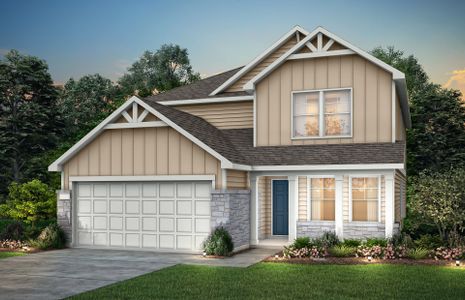 New construction Single-Family house Mesilla, 505 Senca Park, Leander, TX 78641 - photo