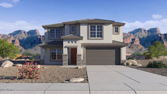 New construction Single-Family house 17615 W Hatcher Road, Waddell, AZ 85355 - photo 0 0