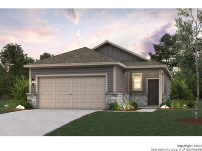 New construction Single-Family house 9915 Forestier Green, San Antonio, TX 78214 - photo 0