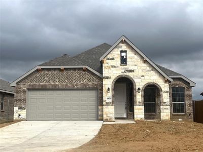 New construction Single-Family house 9809 Mescalbean Boulevard, Fort Worth, TX 76036 Concept 2065- photo 0